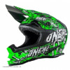 Кроссовый шлем 7Series Evo MENACE зеленый неон