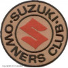 нашивка suzuki owners club