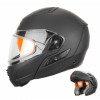 Снегоходный шлем модуляр с двойным стеклом MODE1 черный матовый