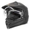 Снегоходный шлем с двойным стеклом DSE1 черный матовый