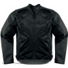 куртка комбинированная кожа/текстиль compound черн., xl