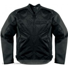 куртка комбинированная кожа/текстиль compound черн., xl