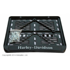 рамка для номера crazy iron логотип harley davidson