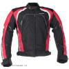 текстильная куртка speedway, черн/красная