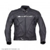 мотоциклетная кожаная куртка dragon черная, 50