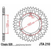 Звезда задняя (ведомая) JTA210 алюминиевая