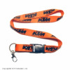 шнурок для ключей KTM чёрно-оранжевый