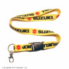 шнурок для ключей SUZUKI чёрно-красно-желтый