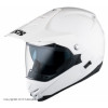 Кроссовый шлем со стеклом  HX207 белый