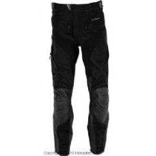 мотоциклетные штаны из текстиля с кожей madeira, черный, xl