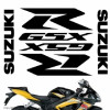 Комплект наклеек "Suzuki GSXR pack" silver