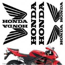 Комплект наклеек "Honda pack 2" white