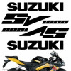 Комплект наклеек "Suzuki SV1000"