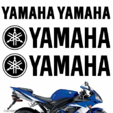 Комплект наклеек "Yamaha pack 1" white