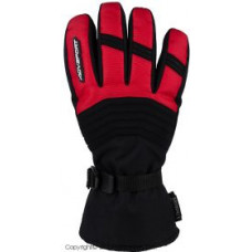 снегоходные перчатки kapay, черн\красн., m