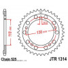 звезда задняя (ведомая) для мотоцикла jtr1314