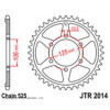 звезда задняя (ведомая) jtr2014 для мотоцикла стальная