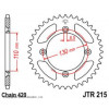 звезда задняя (ведомая) для мотоцикла jtr215
