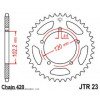 звезда задняя (ведомая) для мотоцикла jtr23