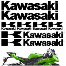 комплект наклеек "kawasaki pack"