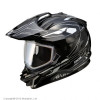 снегоходный шлем с двойным стеклом ss-1 edge., l