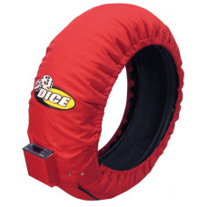 DICE NEW CE-APPROVED TIRE WARMER PAIR,ADJUSTABLE TO 99C