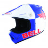 шлем кроссовый BELL MOTO8K OFF BLUE BR4 WHITE/BLUE