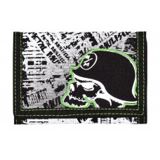 COLLISION WALLET BLACK ONE SIZE