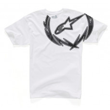 футболка ALPINESTARS METAL WREATH T-SHIRT WHITE