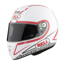 BELL M4R BARCODE BC2 WHITE/RED