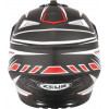 шлем кроссовый ZEUS ZS-951 MATT BLACK/RED RR1