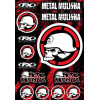Sponsor/Logo Sticker SheetsMetal Mulisha Sticker Kit 2