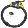 Python adjustable cable lock, 4.5m, 10mm, 4 keys