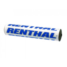 защитная накладка на руль RENTHAL SX BAR PAD 254MM WHITE/BLUE