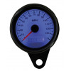 KMH SPEEDOMETER WITH BLUE LED ILLUMINATION WHITE FACE 61MM D
