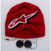 шапка DULY SOUD DISK BEANIE RED ONE SIZE