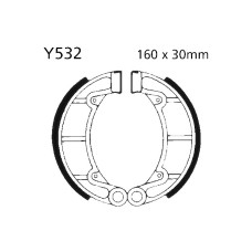 Колодки тормозные Yamaha YFM 350 Grizzly Auto 4x4 07-13