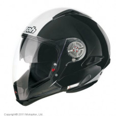 шлем модуляр (открывашка) j-105 bicolor black., s