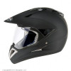 кроссовый шлем s4 color mat black с визором., l